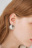 ripple round Earrings/ピアス