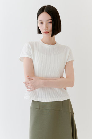 新品未使用✨スタニングルアー ツイストガーゼTシャツ (シアートップス)ホワイト STUNNING LURE｜スタニングルアーのカットソー・Tシャツ通販