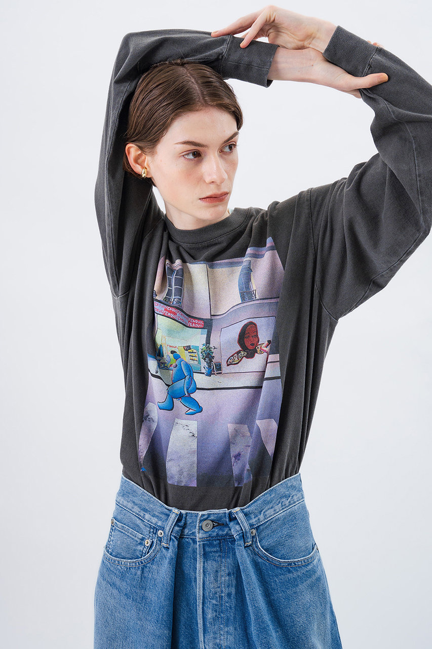 STUNNING LURE チュールロングTシャツ M STUNNING LURE - スタニングルアー マージナルマン ロングスリーブT