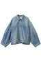 【KURO iro】オーバースリーブクロスデニムジャケット スタニングルアー/STUNNING LURE ライトブルー