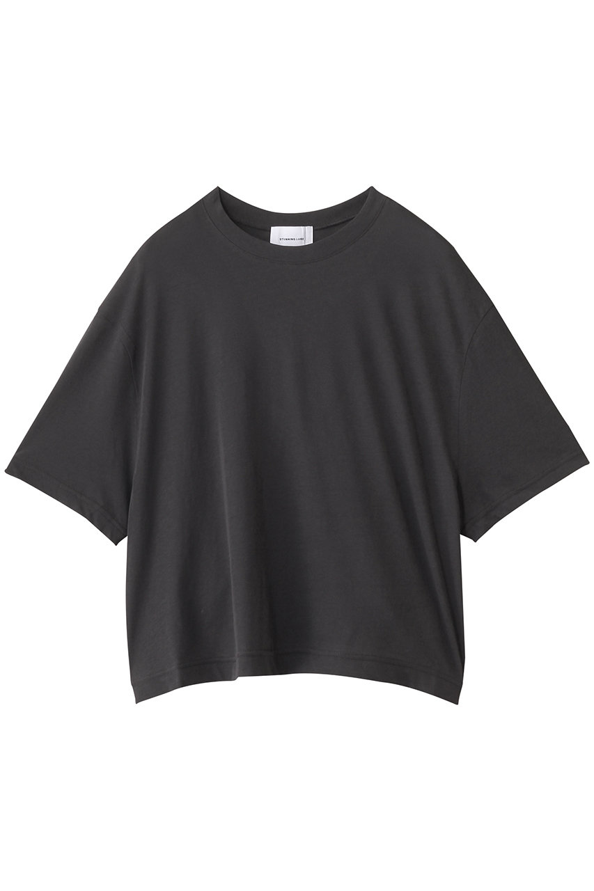 STUNNING LURE ヴィンテージルーズTシャツ (チャコールグレー, S) スタニングルアー ELLE SHOP STUNNING LURE ヴィンテージルーズTシャツ (チャコールグレー, S) スタニングルアー ELLE SHOP