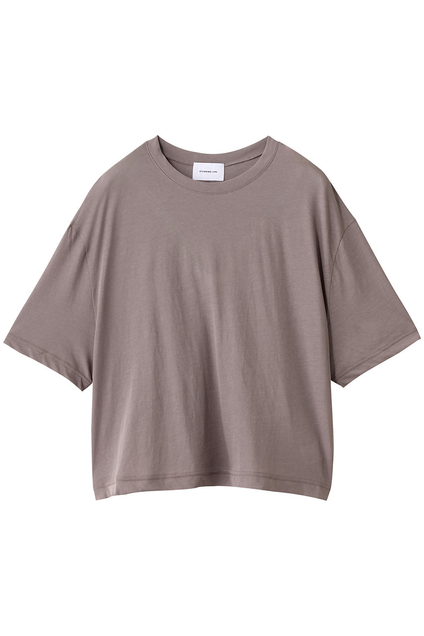 STUNNING LURE ヴィンテージルーズTシャツ (ピンク, M) スタニングルアー ELLE SHOP STUNNING LURE ヴィンテージルーズTシャツ (ピンク, M) スタニングルアー ELLE SHOP