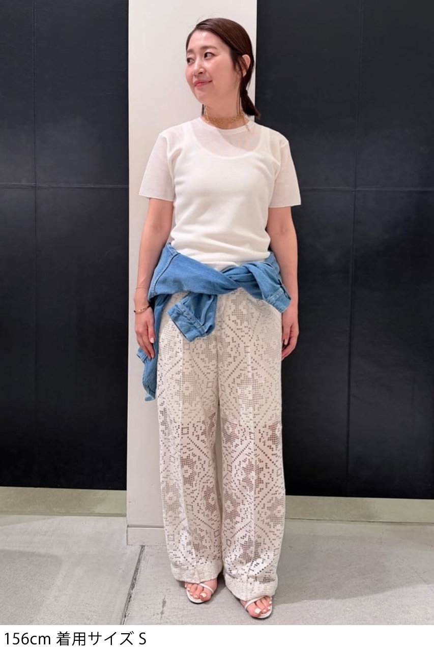 スタニングルアー　ダンボールニットTシャツ　ホワイト STUNNING LURE - スタニングルアー ダンボールニットTシャツ ホワイト