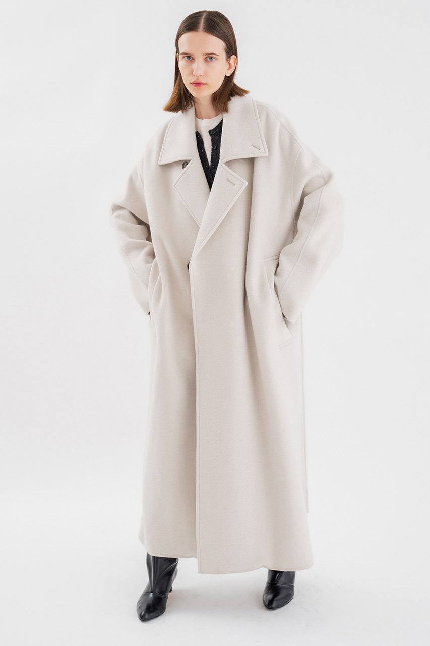 STUNNING LURE rスプリットラグランロングコート スタニングルアー r スプリットラグランロングコート STUNNING