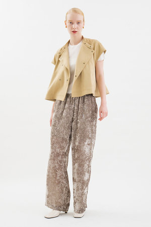 スタニングルアー/STUNNING LUREのシアーベルベットパンツ(110600/110601)