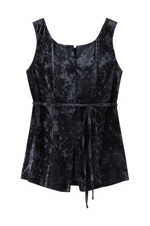 スタニングルアー/STUNNING LUREのシアーベルベットトップス(110100/110103)