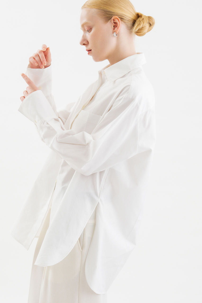 STUNNING LURE(スタニングルアー)｜ハイネックシャツ/ホワイト の通販