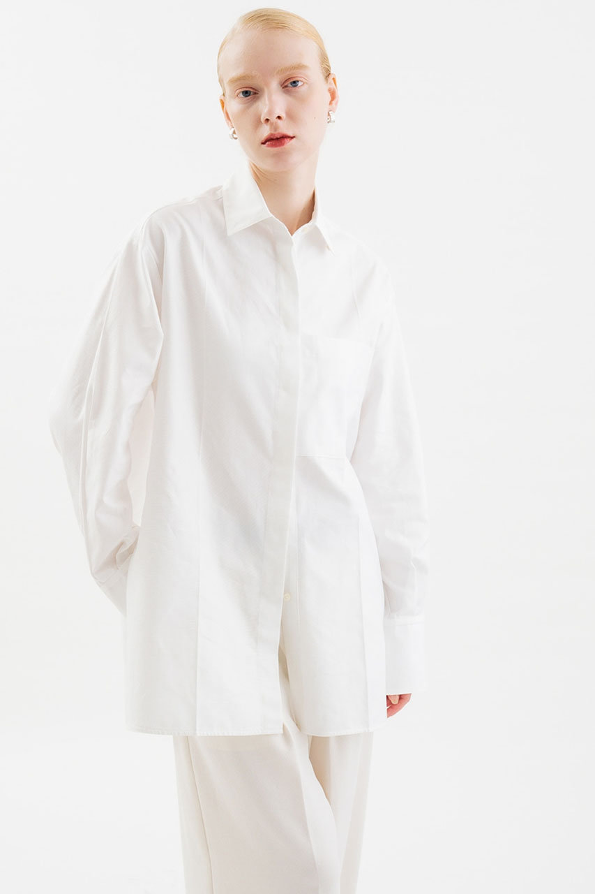 STUNNING LURE(スタニングルアー)｜ハイネックシャツ/ホワイト の通販