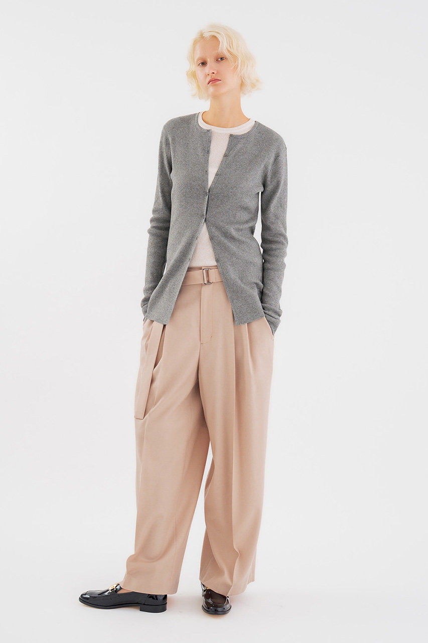 STUNNING LURE(スタニングルアー)｜rヤクコットンリブカーディガン