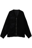 シアーベルベットブルゾン