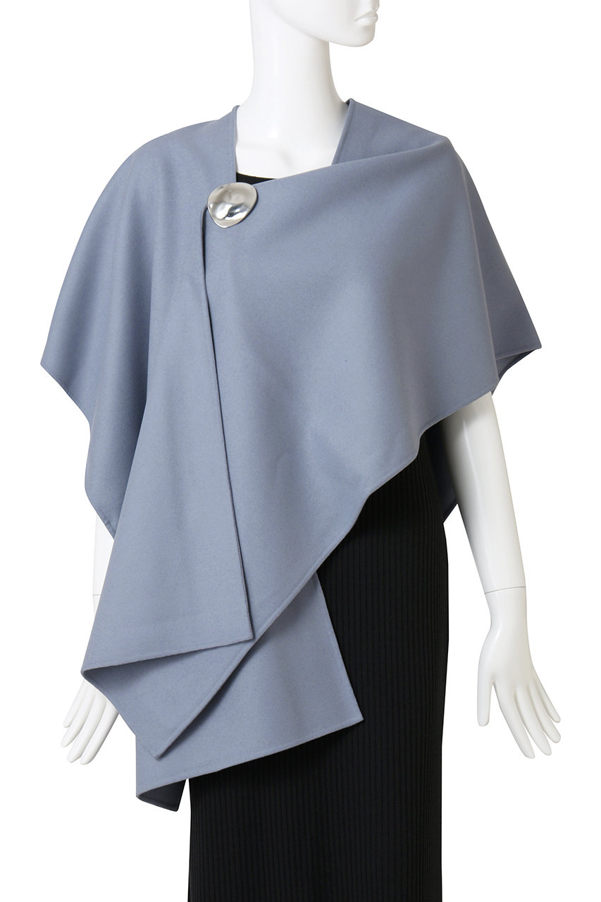 STUNNING LURE(スタニングルアー)｜ストールポンチョ/チャコールグレー