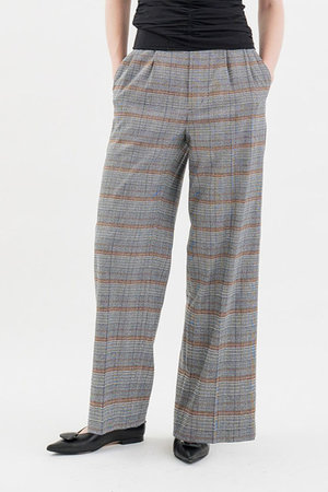 スタニングルアー/STUNNING LUREのｒセンターラインストレートチェックパンツ