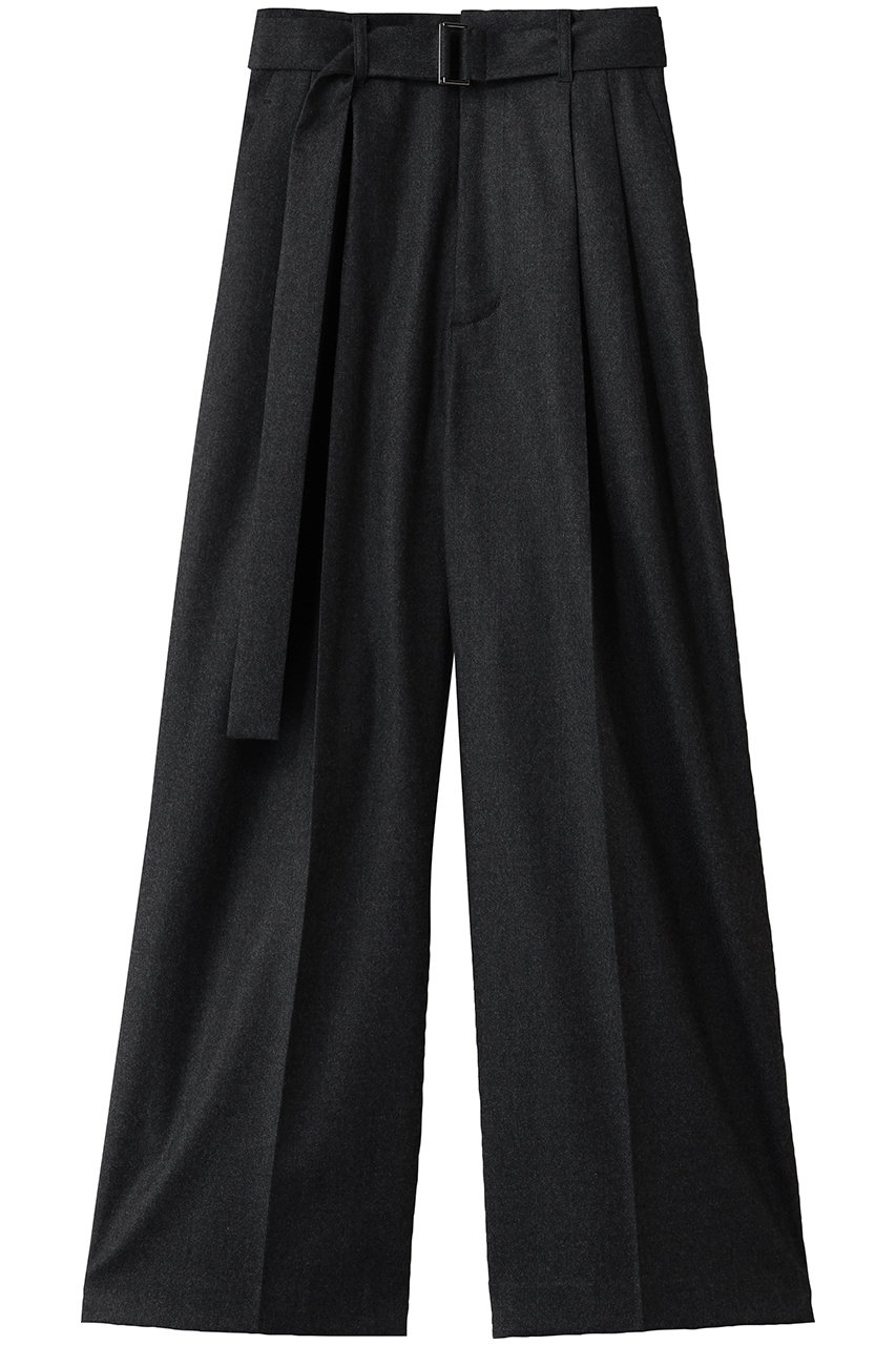 たらエレガンス メランジカルゼ タックワイドパンツ （その他パンツ