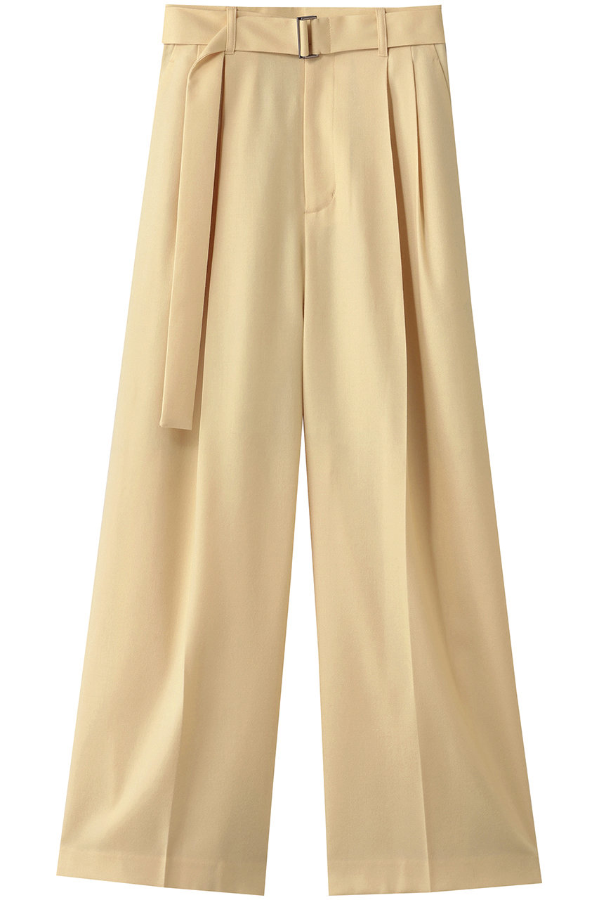 rフラノワイドレッグパンツ