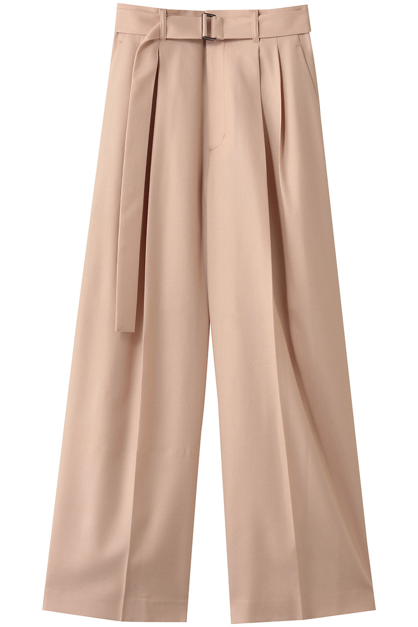 rフラノワイドレッグパンツ