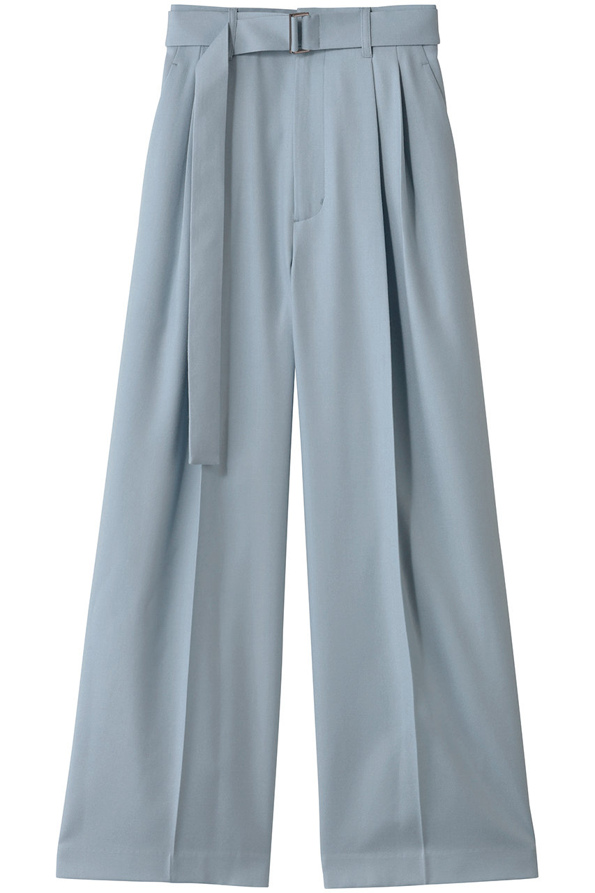 スタニングルアー/STUNNING LUREのｒフラノワイドレッグパンツ(ライトブルー/110590182500)