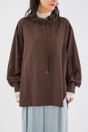 スタニングルアー/STUNNING LUREのギャザースタンドカラーブラウス(110400/110403)