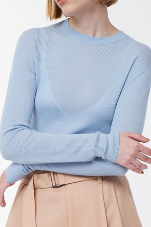 スタニングルアー/STUNNING LUREのｒカシミヤリブプルオーバー(110300/110301)