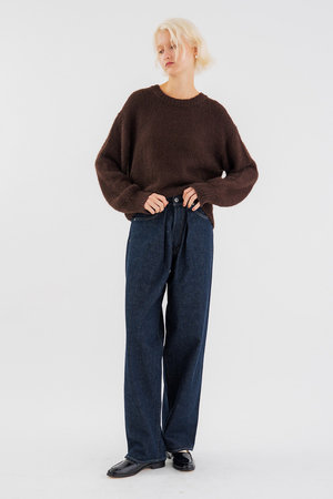 スタニングルアー/STUNNING LUREのクロスワイドデニムパンツ(110600/110604)