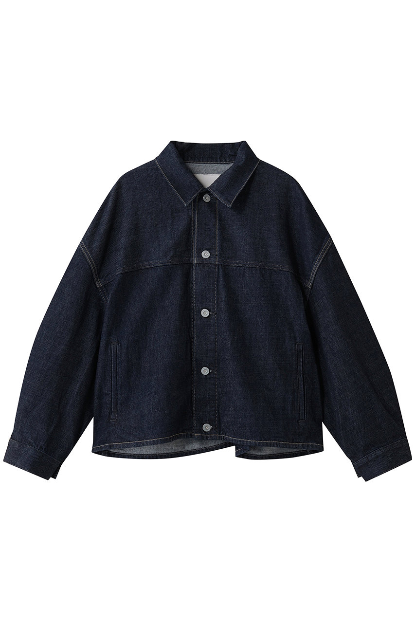 オーバースリーブクロスデニムジャケット