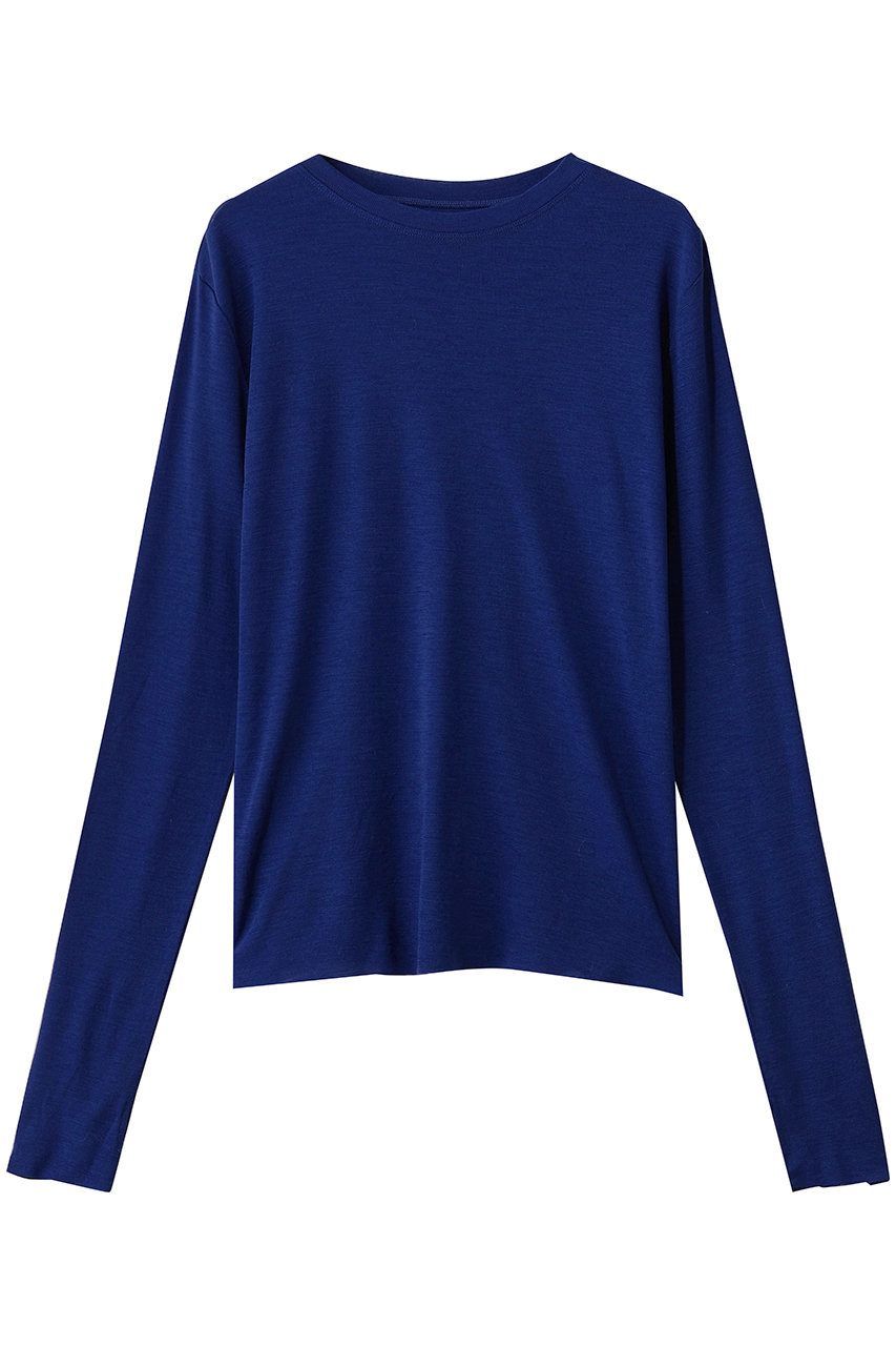 STUNNING LURE ピュアウールロンT (ブルー, M) スタニングルアー ELLE SHOP STUNNING LURE ピュアウールロンT (ブルー, M) スタニングルアー ELLE SHOP