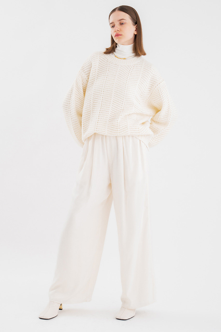 STUNNING LURE(スタニングルアー)｜ピーチサテンイージーパンツ/オフ