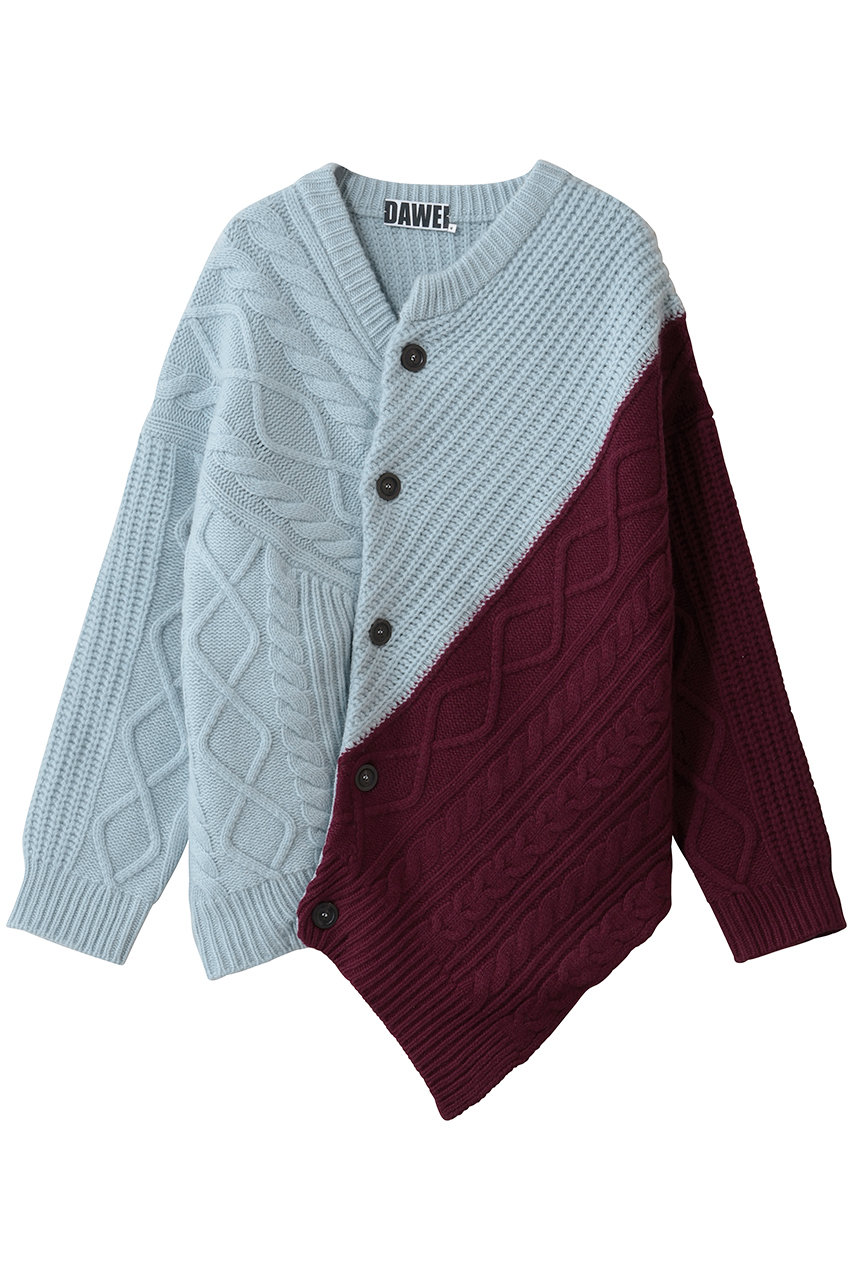 STUNNING LURE DAWEI【別注】トップス (ブルー, M) スタニングルアー ELLE SHOP