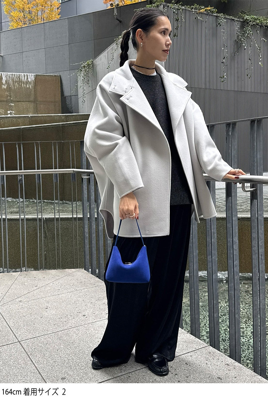 STUNNING LURE オーバーミドルコート グレー サイズ1 STUNNING LURE(スタニングルアー)｜rオーバーミドルコート/ライト