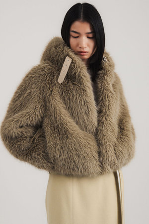 スタニングルアー/STUNNING LUREの【予約販売】フェイクファーブルゾン(110800/110802)