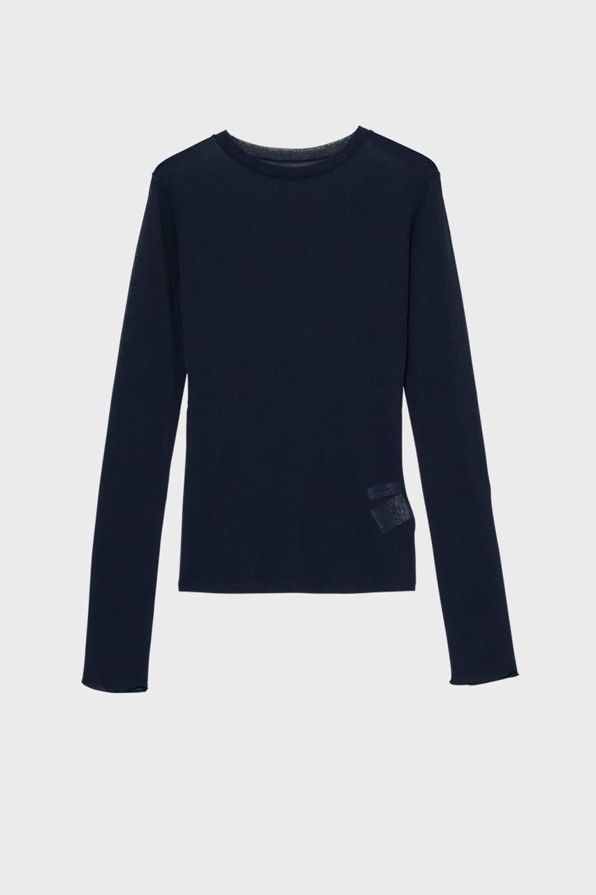 スタニングルアー/STUNNING LUREの【2/4 11:00販売開始】インナーカラーロンT(ネイビー/112580072600)