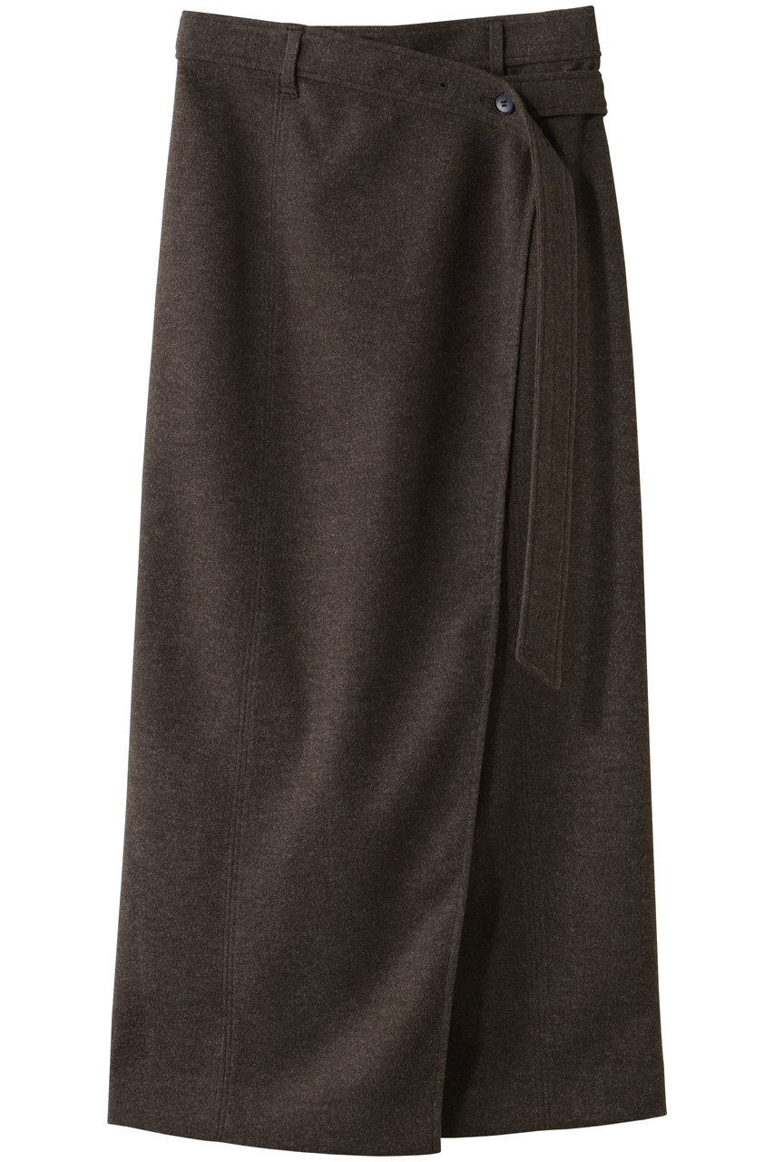 スタニングルアー/STUNNING LUREのニードルストレッチスカート(ダークブラウン/110180022600)