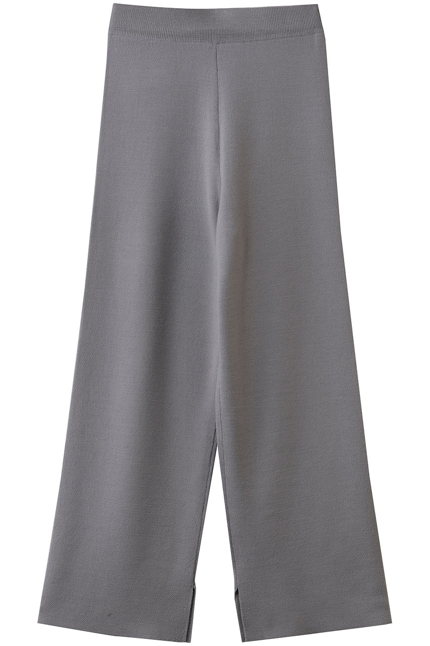 スタニングルアー/STUNNING LUREのストレートニットパンツ(グレー/110580042600)