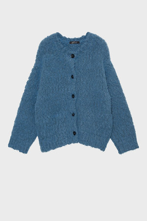 スタニングルアー/STUNNING LUREの【予約販売】スラブフェザーカーディガン