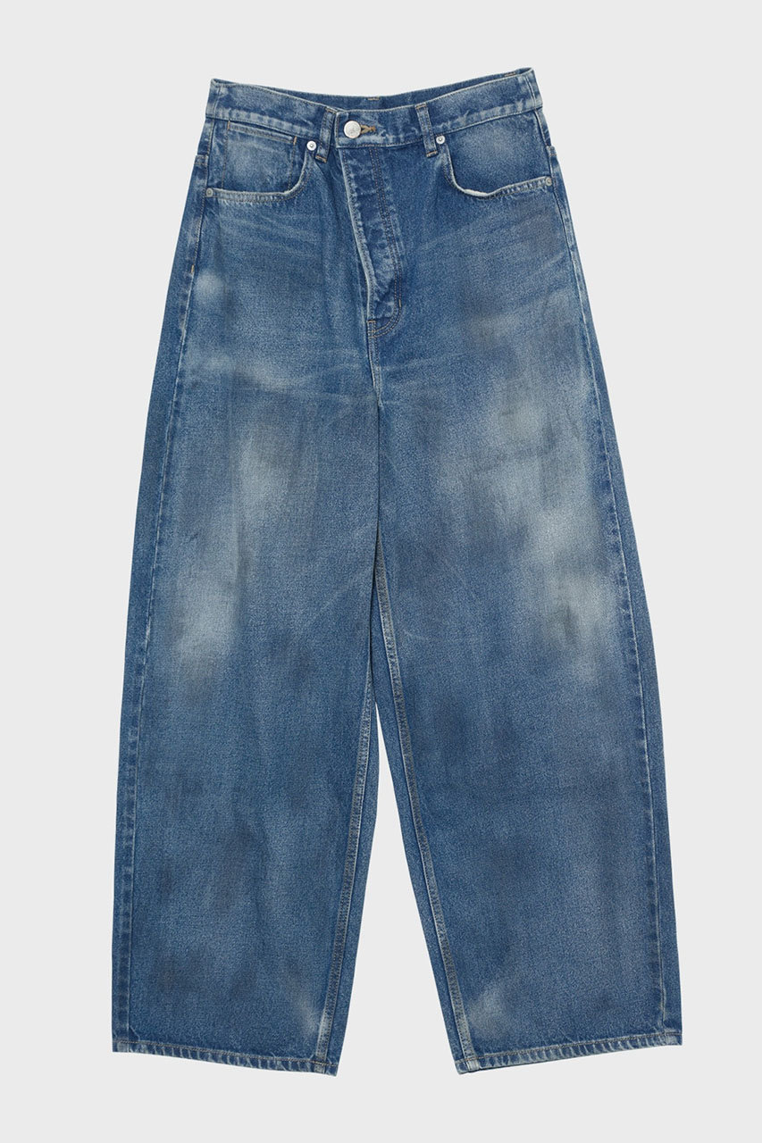 ｒミディーウォッシュドデニム