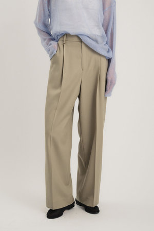 スタニングルアー/STUNNING LUREの【1/7 11:00販売開始】ウールギャバストレートパンツ(110600/110601)