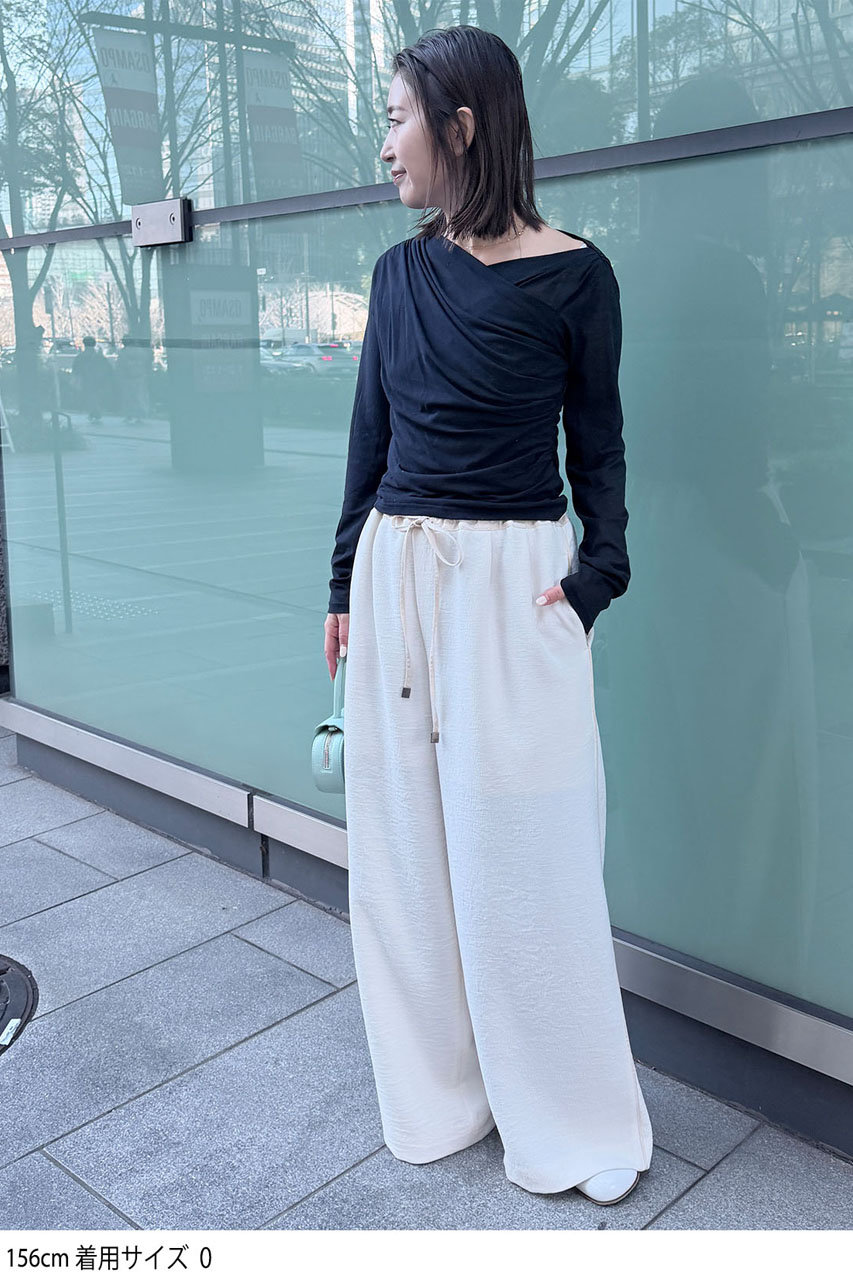 STUNNING LURE(スタニングルアー)｜rジョーゼットトラックパンツ/オフ