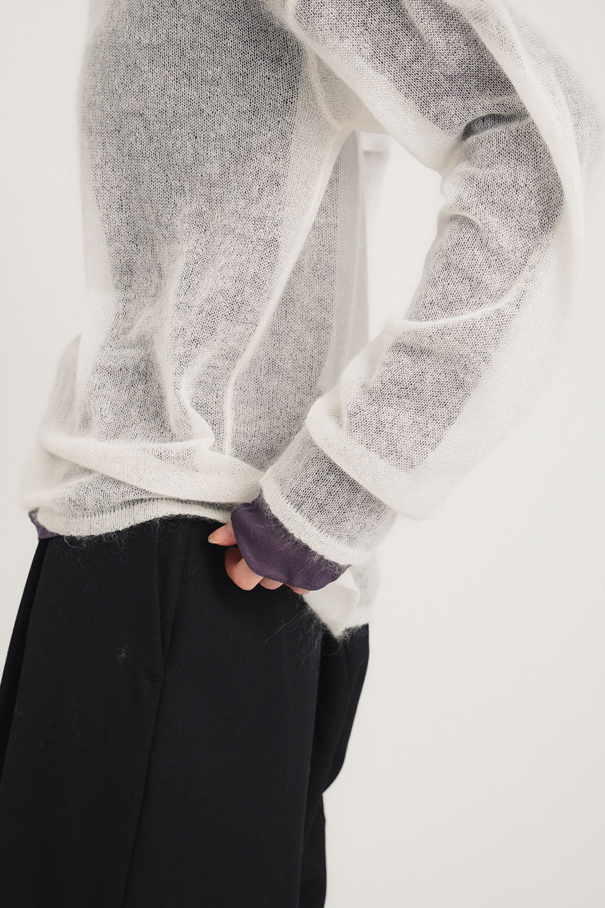 STUNNING LURE(スタニングルアー)｜モヘアルーズプルオーバー/オフ