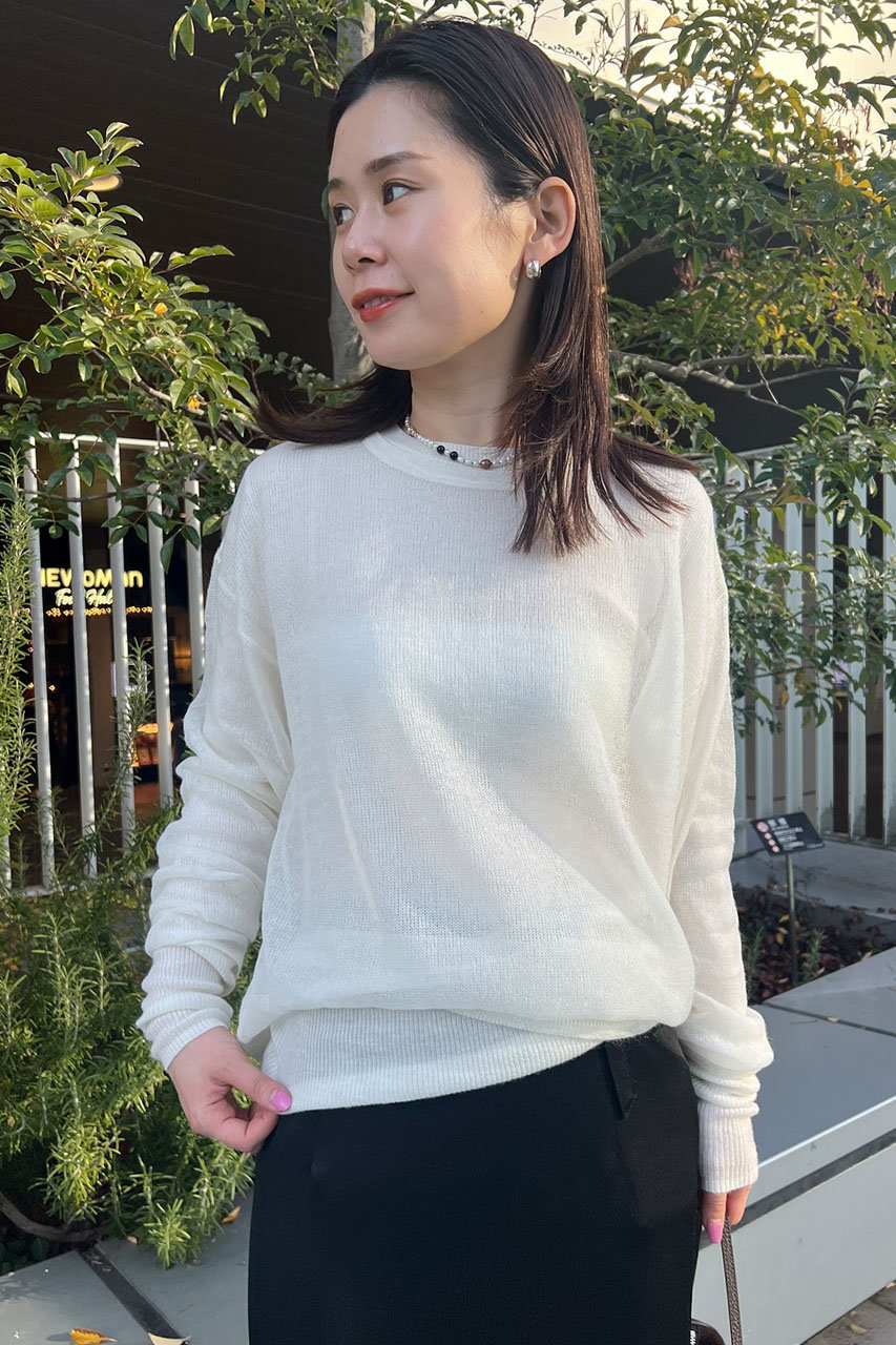 STUNNING LURE(スタニングルアー)｜モヘアルーズプルオーバー/オフ