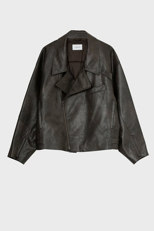 スタニングルアー/STUNNING LUREの【12/24 11:00販売開始】【予約販売】ｒフェイクレザーライダースブルゾン(110800/110802)