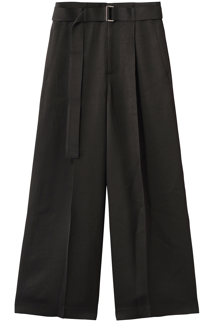 スタニングルアー/STUNNING LUREのｒベルテットサテンパンツ(ダークブラウン/110580062600)