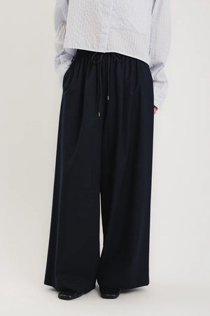 スタニングルアー/STUNNING LUREの【3/11 11:00販売開始】ギャザーイージーワイドパンツ(110600/110601)