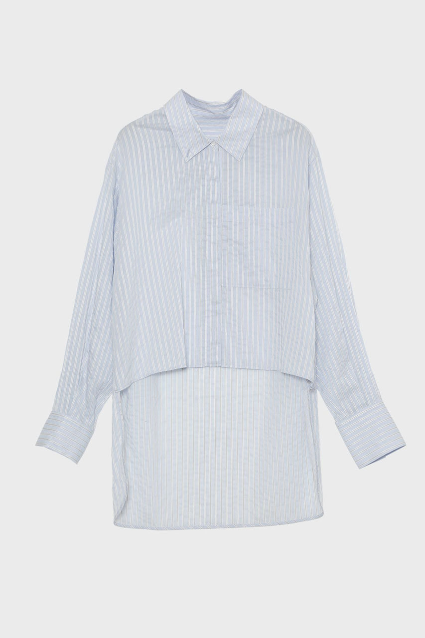 スタニングルアー/STUNNING LUREの【予約販売】ストライプシャツ(ライトブルー/111180032600)