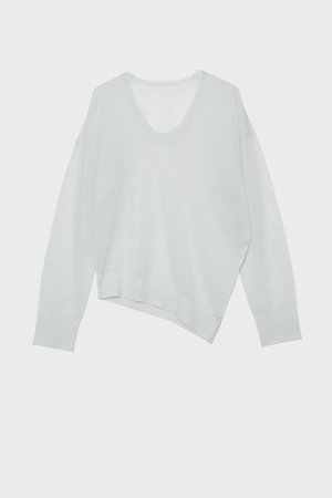 スタニングルアー/STUNNING LUREの【3/4 11:00販売開始】ｒウールシルクUネック(110300/110301)