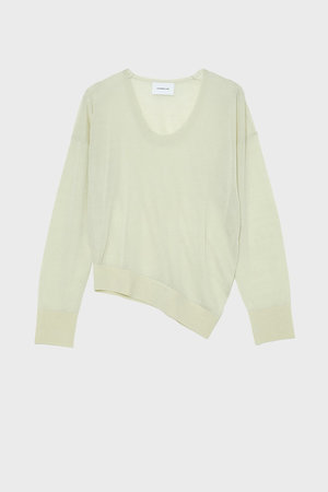 スタニングルアー/STUNNING LUREの【3/4 11:00販売開始】ｒウールシルクUネック(110300/110301)