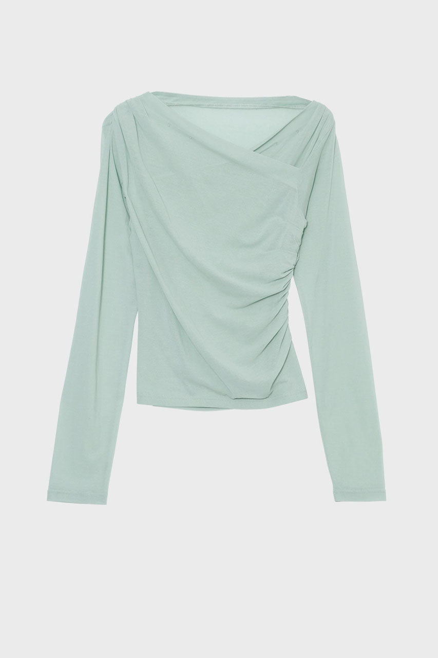 スタニングルアー/STUNNING LUREの【予約販売】クロスネックロンT(ライトグリーン/112580102600)