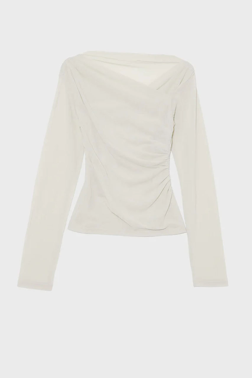 クロスネックロンT