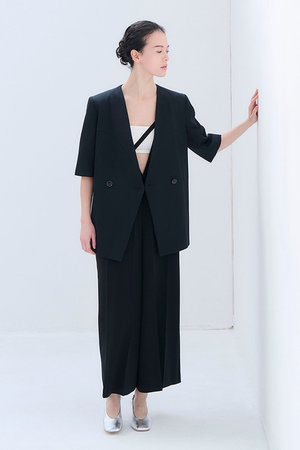 スタニングルアー/STUNNING LUREの【予約販売】ｒディープVジャンパーワンピース(110500/110503)