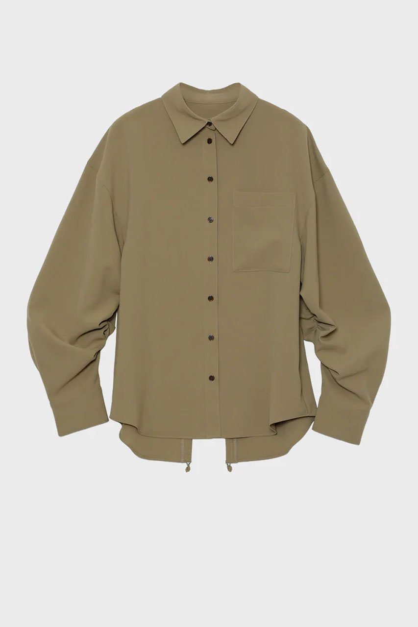 スタニングルアー/STUNNING LUREのバックドロストシャツ(ベージュ/111180042600)