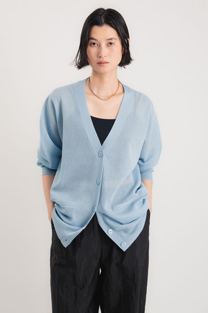 スタニングルアー/STUNNING LUREの【4/1 11:00販売開始】ミラノリブシアーカーディガン(110300/110303)