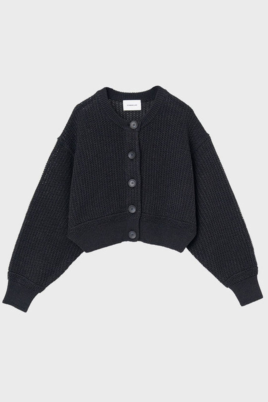 スタニングルアー/STUNNING LUREの【4/1 11:00販売開始】クルーニットカーディガン(ブラック/112080182600)